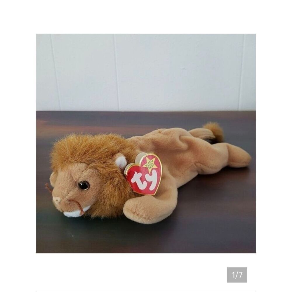 Vintage 1996 TY Beanie Baby ROARY